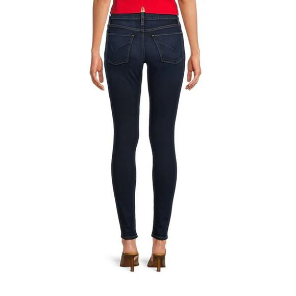 HUDSON JEANS NWT Barbara High Waist Super Skinny Denim Jeans Requiem // 25 Long - Picture 2 of 13